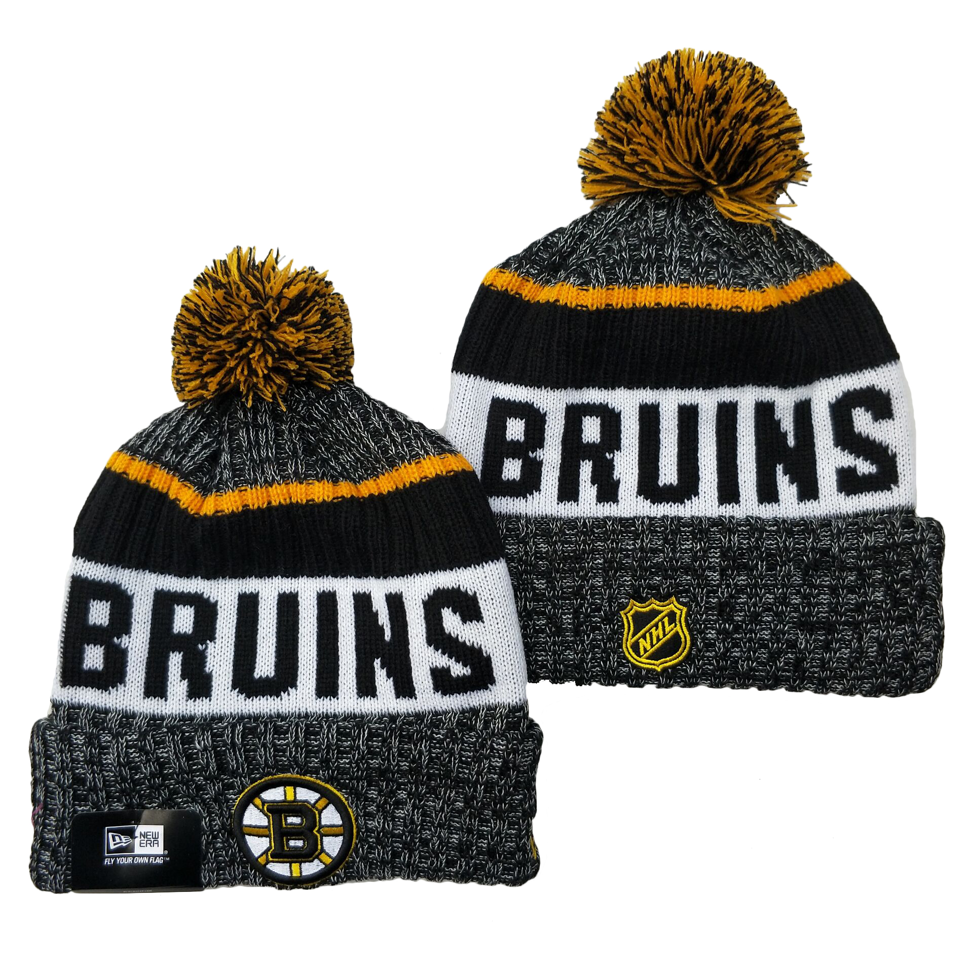 Boston Bruins Knit Hats 007